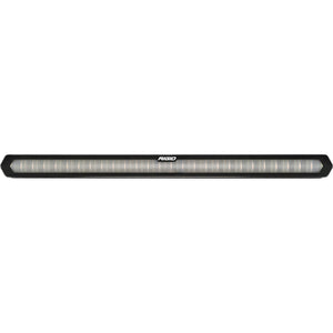 RIGID 28 inch Rear Facing LED Chase Bar with 27 Pre-Programmed Modes And 5 Colors Black Housing Race Compliant For Series Requiring Strobing Blue Amber Green And Red Tube Mounts Included