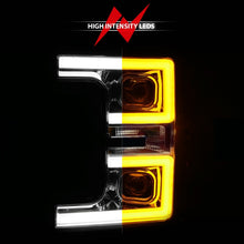 Load image into Gallery viewer, ANZO 111389 LED Headlights 17-18 Ford F-250 Super Duty Plank-Style L.E.D. Headlight Chrome (Pair)
