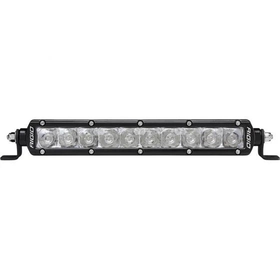 RIGID SR-Series LED Light E-Mark Certified Spot Optic 10 Inch Black Housing