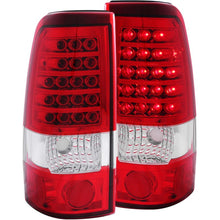 Load image into Gallery viewer, ANZO 311010 1999-2007 Chevrolet Silverado 1500 LED Taillights Red/Clear