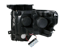 Load image into Gallery viewer, ANZO 111298 2009-2014 Ford F-150 Projector Headlights w/ Halo Black (CCFL) G2