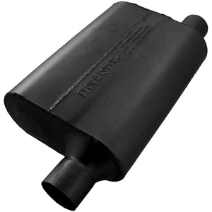 Flowmaster 942444 40 Delta Flow Muffler - 2.25 Offset In / 2.25 Same Side Out -Aggressive Sound