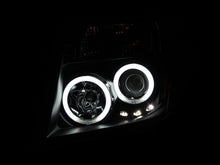 Load image into Gallery viewer, ANZO 111184 1992-1996 Ford F-150 Projector Headlights w/ Halo Black w/ Side Markers and Parking Lights