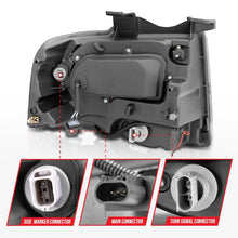 Load image into Gallery viewer, ANZO 111114 2007-2014 Ford Expedition Projector Headlights Chrome