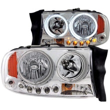 Load image into Gallery viewer, ANZO 111125 2007-2013 Gmc Sierra 1500 Projector Headlights w/ Halo Black