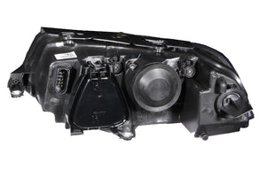 ANZO 121454 2006-2011 Honda Civic Projector Headlights w/ Halo Black (CCFL)