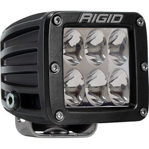 RIGID D-Series PRO LED Light Driving Optic Surface Mount Black Housing Single