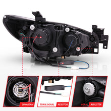 Load image into Gallery viewer, ANZO 211064 1997-2003 Ford F-150 Taillights Carbon