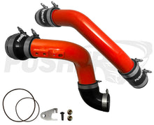 Load image into Gallery viewer, Pusher 3&quot; Hot &amp; Cold Side Charge Tubes for 2017+ Ford F250/350 6.7L Powerstroke w/ Throttle Valve Replacement