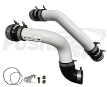 Load image into Gallery viewer, Pusher 3&quot; Hot &amp; Cold Side Charge Tubes for 2017+ Ford F250/350 6.7L Powerstroke w/ Throttle Valve Replacement