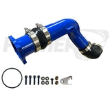 Pusher HD 3" Cold Side Charge Tube for 2017+ Ford F250/350 6.7L Powerstroke w/ Throttle Valve Replacement