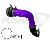 Load image into Gallery viewer, Pusher HD 3&quot; Cold Side Charge Tube for 2017+ Ford F250/350 6.7L Powerstroke w/ Throttle Valve Adapter