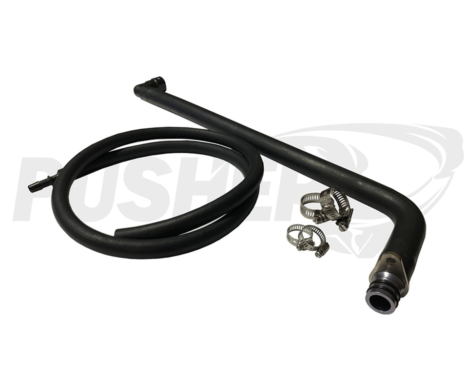 Pusher Coolant Reroute for 2011+ Ford F250/350 6.7L Powerstroke