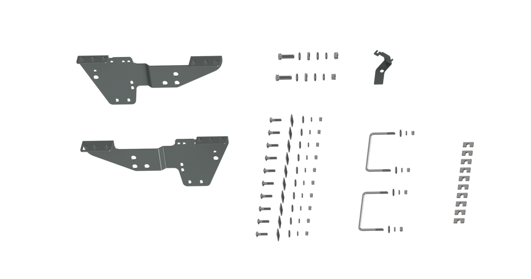 RVR2500 CUSTOM INSTALLATION KIT FOR UNIVERSAL MOUNTING RAILS FOR SOME GM TRUCKS