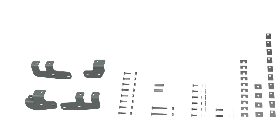 CUSTOM INSTALLATION MOUNTING BRACKET KIT FOR 5TH WHEEL HITCH