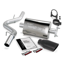 Load image into Gallery viewer, Banks Power 51314-B Monster Exhaust System - Single Exit - Black Obround Tip