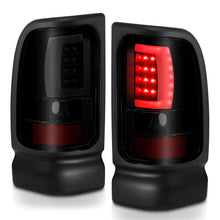 Load image into Gallery viewer, ANZO 311340 1994-2001 Dodge Ram 1500 LED Taillights Plank Style Black w/Smoke Lens