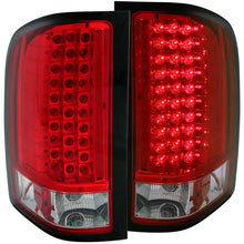 Load image into Gallery viewer, ANZO 311047 2007-2013 Chevrolet Silverado 1500 LED Taillights Red/Clear