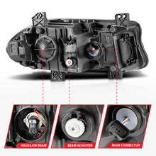 Load image into Gallery viewer, ANZO 121559 2015-2018 Dodge Charger Projector Headlights Plank Style Black