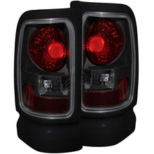 Load image into Gallery viewer, ANZO 211170 1994-2001 Dodge Ram Taillights Dark Smoke