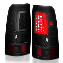 Load image into Gallery viewer, ANZO 311334 2003-2006 Chevy Silverado 1500 LED Taillights Plank Style Black w/Smoke Lens