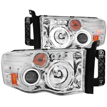 Load image into Gallery viewer, ANZO 111273 2007-2013 Chevrolet Avalanche Projector Headlights w/ U-Bar Black