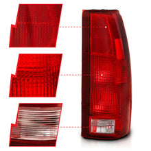 Load image into Gallery viewer, ANZO 311301 1988-1999 Chevy C1500 Taillight Red/Clear Lens (OE Replacement)