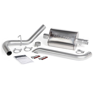 Banks Power 51360 Monster Exhaust System - Single Exit - Turndown