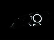 Load image into Gallery viewer, ANZO 121308 2008-2014 Dodge Challenger Projector Headlights w/ Halo Black (CCFL)
