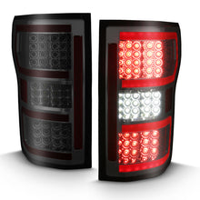 Load image into Gallery viewer, ANZO 311315 2018-2019 Ford F-150 LED Taillight Smoke (Red Light Bar) (w/ Sequential)