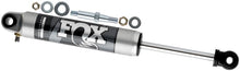 Load image into Gallery viewer, FOX 985-24-072 Jeep TJ/LJ/XJ/MJ 2.0 Performance Series 6.2in. Smooth Body IFP Steering Stabilizer - Aluminum