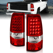 Load image into Gallery viewer, ANZO 311010 1999-2007 Chevrolet Silverado 1500 LED Taillights Red/Clear