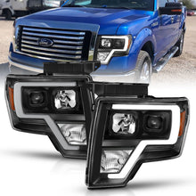 Load image into Gallery viewer, ANZO 111443 2009-2014 Ford F-150 Projector Light Bar H.L Black Amber