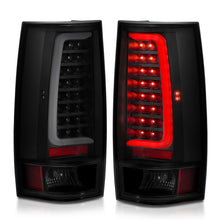 Load image into Gallery viewer, ANZO 311322 2007-2014 Chevy Tahoe LED Taillight Plank Style Black w/Smoke Lens