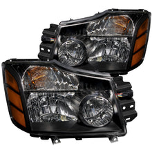 Load image into Gallery viewer, ANZO 111136 1988-1998 Chevrolet C1500 Crystal Headlights Chrome w/o Bulbs