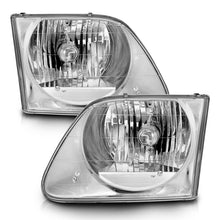 Load image into Gallery viewer, ANZO 111030 1997-2003 Ford F-150 Crystal Headlights Chrome