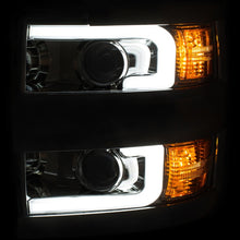 Load image into Gallery viewer, ANZO 111388 LED Headlights 17-18 Ford F-250 Super Duty Plank-Style L.E.D. Headlight Black (Pair)