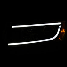 Load image into Gallery viewer, ANZO 111329 2014-2015 Jeep Grand Cherokee Projector Headlights w/ Plank Style Design Black