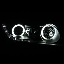 Load image into Gallery viewer, ANZO 121454 2006-2011 Honda Civic Projector Headlights w/ Halo Black (CCFL)