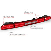 Load image into Gallery viewer, ANZO 321348 08-10 Dodge Challenger LED Taillights - Red/Clear w/Sequential Turn Signal