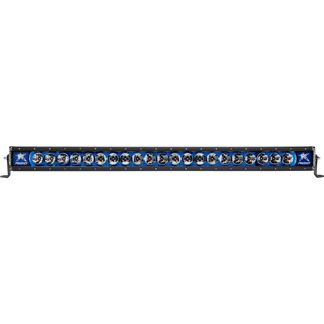 RIGID Radiance Plus LED Light Bar Broad-Spot Optic 40 Inch With Blue Backlight