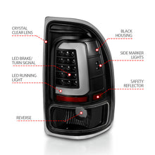 Load image into Gallery viewer, ANZO 311347 1997-2004 Dodge Dakota LED Taillights Black Housing Clear Lens Pair