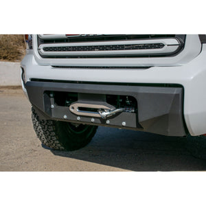 Center Mount Front Bumper Skid Plate