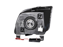 Load image into Gallery viewer, ANZO 121033 2005-2009 Ford Mustang Crystal Headlights w/ Halo Black (CCFL)