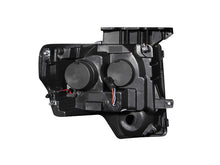 Load image into Gallery viewer, ANZO 111161 2009-2014 Ford F-150 Projector Headlights w/ Halo Black (CCFL)