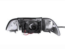 Load image into Gallery viewer, ANZO 121282 2005-2011 Toyota Tacoma Projector Headlights w/ Halo Black