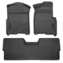 Load image into Gallery viewer, Front &amp; 2nd Seat Floor Liners (Footwell Coverage)