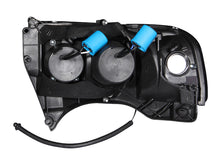Load image into Gallery viewer, ANZO 111300 1988-1998 Chevrolet C1500 Crystal Headlights Chrome w/ Low - Brow
