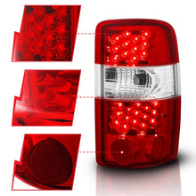Load image into Gallery viewer, ANZO 311081 2007-2013 Chevrolet Silverado 1500 LED Taillights Black