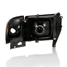 Load image into Gallery viewer, ANZO 111456 1994-2002 Dodge Ram Crystal Headlight Chrome Amber With Corner Light (OE Replacement)